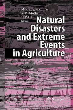 portada natural disasters and extreme events in agriculture: impacts and mitigation (en Inglés)