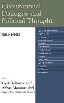 portada civilizational dialogue and political thought: tehran papers (en Inglés)