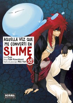 portada Aquella vez que me convertí en slime 18 (in Spanish)