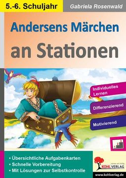 portada Andersens Märchen an Stationen / Klasse 5-6 (en Alemán)