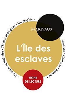 portada Fiche de lecture L'Île des esclaves (Étude intégrale) (en Francés)