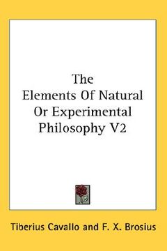 portada the elements of natural or experimental philosophy v2 (en Inglés)