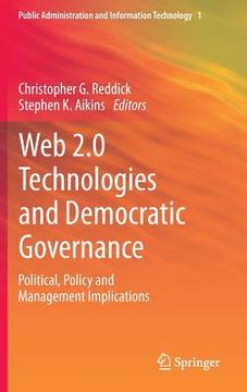 portada web 2.0 technologies and democratic governance (en Inglés)