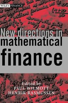 portada new directions in mathematical finance (en Inglés)