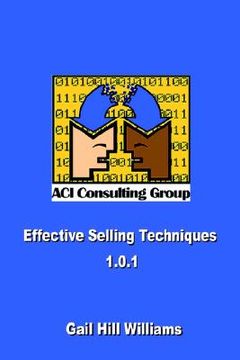 portada effective selling techniques 1.0.1 (in English)