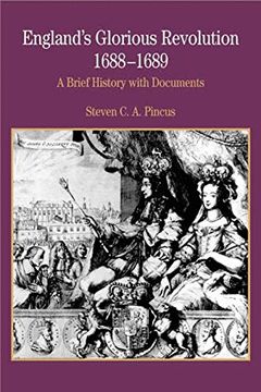 portada England's Glorious Revolution 1688-1689: A Brief History With Documents (Bedford Series in History and Culture) (en Inglés)