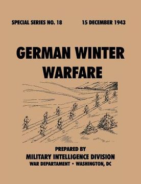 portada german winter warfare (special series, no. 18) (en Inglés)