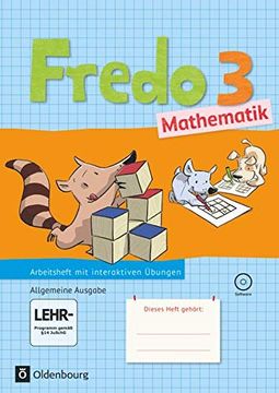 portada Fredo - Mathematik - Ausgabe a für Alle Bundesländer (Außer Bayern) - Neubearbeitung: 3. Schuljahr - Arbeitsheft mit Interaktiven Übungen auf Scook. De: Mit Übungssoftware auf Cd-Rom (in German)