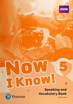 portada Now i Know 5 Speaking and Vocabulary Book 