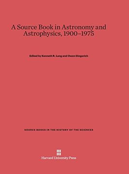 portada A Source Book in Astronomy and Astrophysics, 1900-1975 (Source Books in the History of the Sciences) (in English)