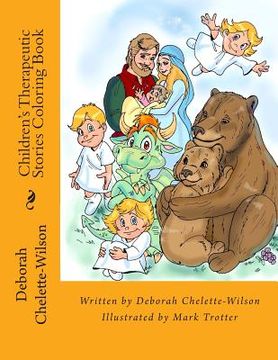 portada Children's Therapeutic Stories Coloring Book (en Inglés)