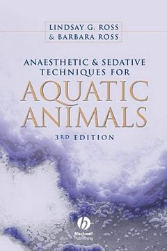 portada Anaesthetic and Sedative Techniques for Aquatic Animals (in English)