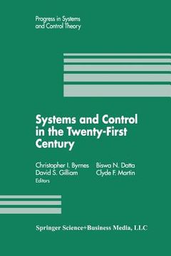 portada Systems and Control in the Twenty-First Century (in English)