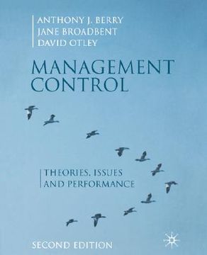 portada management control: theories, issues and performance