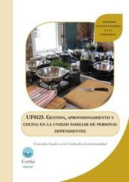 portada UF0125 GestiÃ³n, aprovisionamiento y cocina en la unidad fam