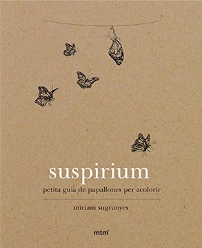 portada Suspirium: Petita guia de papallones per acolorir
