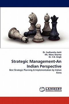 portada strategic management-an indian perspective (en Inglés)