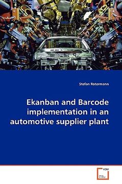 portada ekanban and barcode implementation in an automotive supplier plant (en Inglés)
