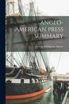 portada Anglo-American Press Summary (en Inglés)