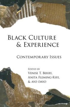 portada Black Culture and Experience: Contemporary Issues (in English)
