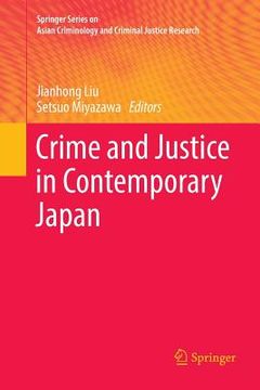 portada Crime and Justice in Contemporary Japan (en Inglés)