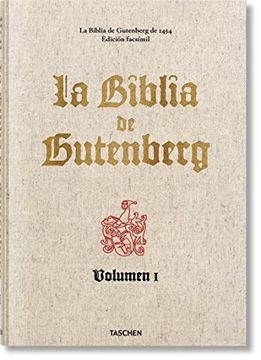 portada La Biblia de Gutenberg de 1454