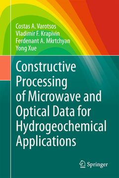 portada Constructive Processing of Microwave and Optical Data for Hydrogeochemical Applications (en Inglés)