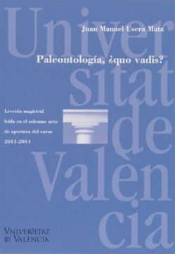 portada Paleontologia, Quo Vadis?