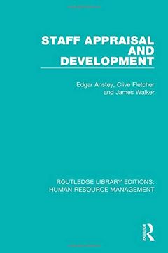 portada Staff Appraisal and Development (Routledge Library Editions: Human Resource Management) (en Inglés)
