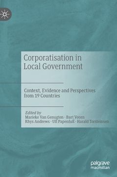 portada Corporatisation in Local Government: Context, Evidence and Perspectives from 19 Countries (en Inglés)