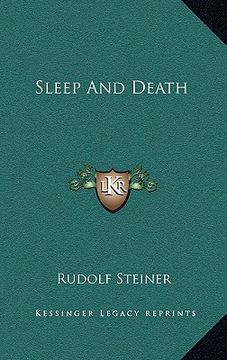 portada sleep and death (in English)