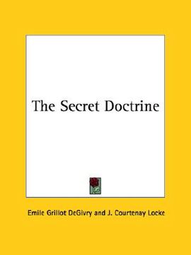 portada the secret doctrine (en Inglés)