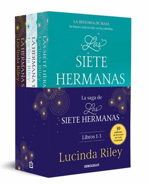 portada Lucinda Riley (Ed. Pack: Las Siete Hermanas; La Hermana Tormenta; La Hermana Sombra) (in Spanish)