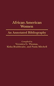 portada African American Women: An Annotated Bibliography (in English)