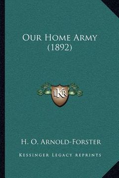 portada our home army (1892) (en Inglés)