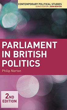 portada Parliament in British Politics (Contemporary Political Studies) (en Inglés)