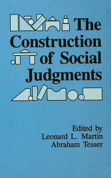 portada The Construction of Social Judgments (en Inglés)