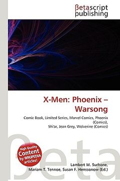 portada X-Men: Phoenix - Warsong (in English)