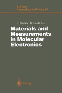 portada Materials and Measurements in Molecular Electronics: Proceedings of the International Symposium on Materials and Measurements in Molecular Electronics (in English)