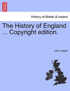 portada the history of england ... copyright edition. (in English)
