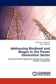 portada addressing biodiesel and biogas in the power generation sector (in English)