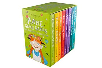 portada Anne of Green Gables: The Complete Collection (Anne of Green Gables, Anne of Avonlea, Anne of the Island, Anne of Windy Poplars, Anne's House of. Rainbow Valley, Rilla of Ingleside) (in English)
