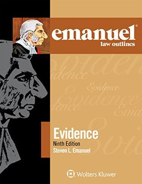 portada Emanuel law Outlines for Evidence (en Inglés)