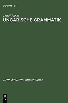 portada Ungarische Grammatik (en Alemán)
