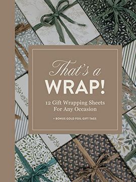 portada That's a Wrap! 12 Gift Wrapping Sheets for any Occasion (en Inglés)