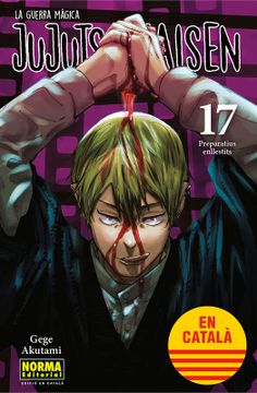 portada Jujutsu Kaisen 17 (en Catalán)