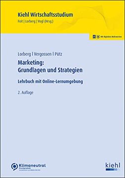 portada Marketing: Grundlagen und Strategien Lehrbuch mit Online-Lernumgebung (in German)