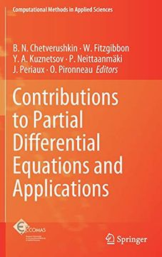 portada Contributions to Partial Differential Equations and Applications (Computational Methods in Applied Sciences) (en Inglés)