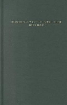 portada demography of the dobe !kung: second edition (en Inglés)