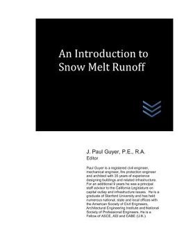 portada An Introduction to Snow Melt Runoff (en Inglés)